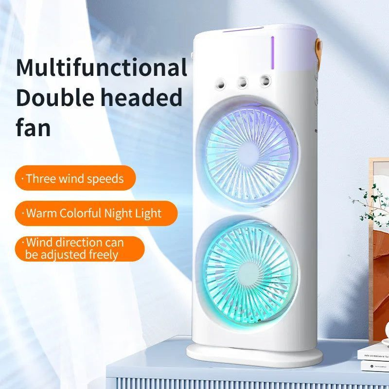 3 Gears USB Rechargeable Quiet fan