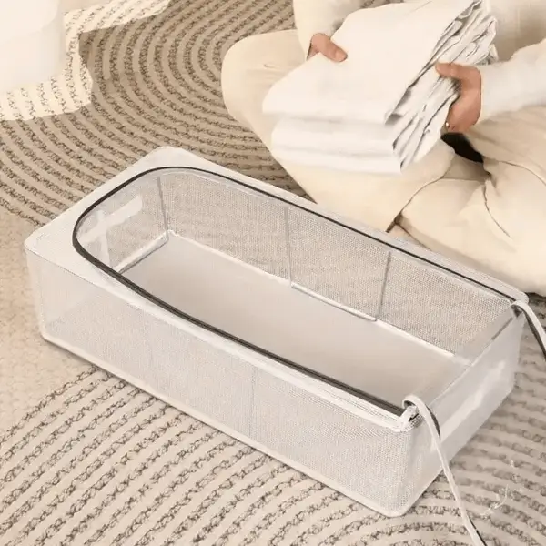 Foldable Transparent Storage Box for Shoes, Toys, Clothes, Books 0 Reviews