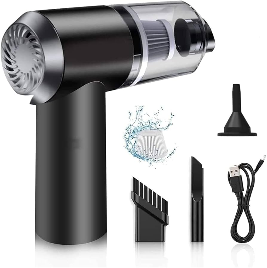 3-in-1 Rechargeable Vacuum Cleaner and Blower - Cleans up every corner of your Home and Car