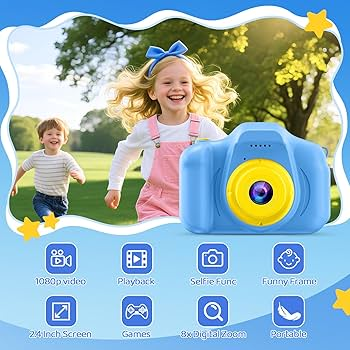 Kids Camera Toys for Fun with HD Digital Video and Photography Camera,