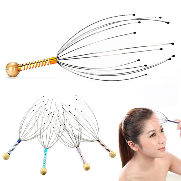 1Pcs Octopus Head Massager