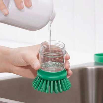 2-in-1 Dishwashing Brush Scrub & Dishsoap Dispenser for Kitchen 0 Reviews