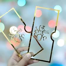 Premium Acrylic Eidi Envelope for Eid Celebrations