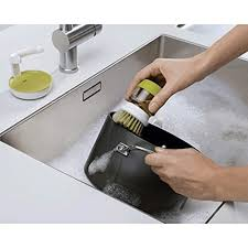 2-in-1 Dishwashing Brush Scrub & Dishsoap Dispenser for Kitchen 0 Reviews